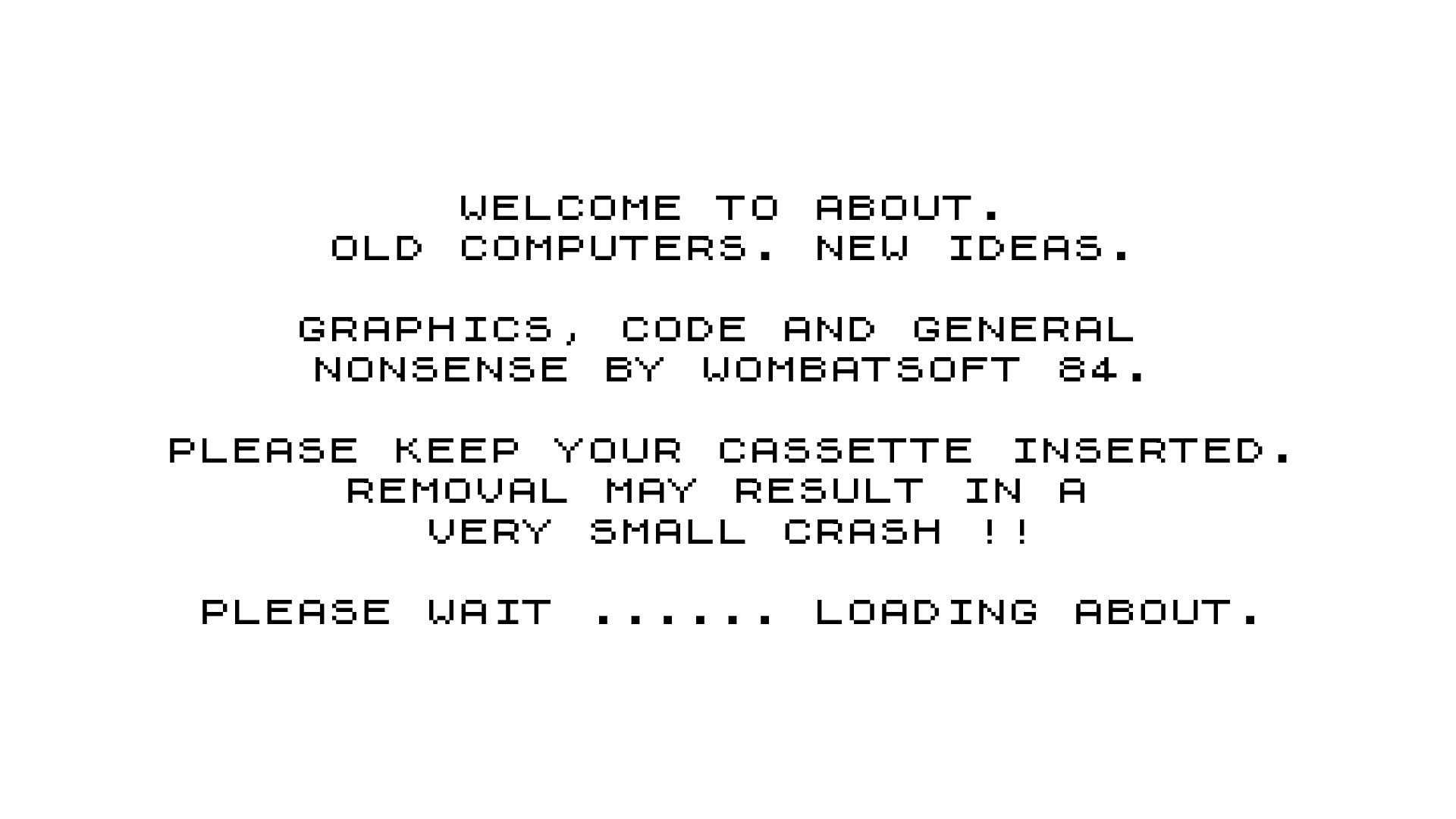 Original AntiSocials demo loading screen